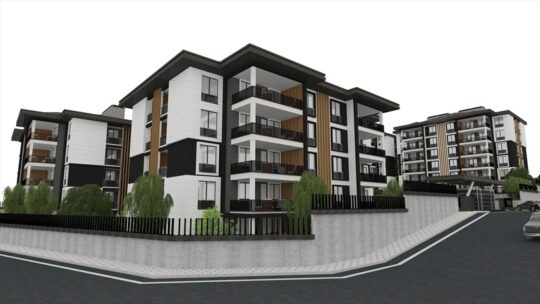 224 Plus Evleri, Bursa İnegöl Yeni Mahalle'de modern mimariyle hayata