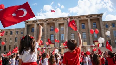 23 Nisan TBMM’nin açılışı 106. yılında coşkuyla kutlanıyor. Milli egemenliğin