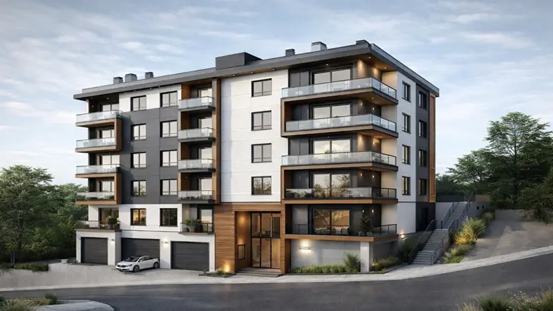 AHM Konut Manzara Evleri 28 yüzde 50 peşinatla satışta AHM Konut Manzara Evleri 28, Samsun Atakum Küçükkolpınar Mahallesi’nde modern