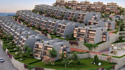 Emlak Yönetim tarafından düzenlenecek Kuşadası’ndaki Ada Flora projesinde 60 konut