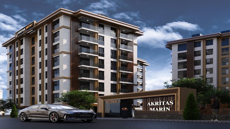 Akritas Marin, İstanbul Tuzla İstasyon Mahallesi’nde modern mimariyle hayata geçiriliyor.