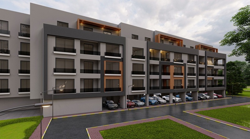 Aktoprak 7, Bursa Nilüfer Akçalar Mahallesi’nde modern mimariyle hayata geçiriliyor.