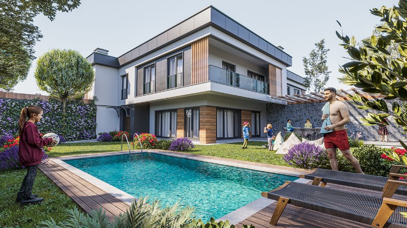 Alc Villages Silivri projesi modern mimari yapısı ve lüks yaşam