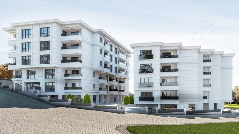 Alpay & Yiğit Apartmanı, Zonguldak Çaycuma Çay Mahallesi’nde modern mimariyle