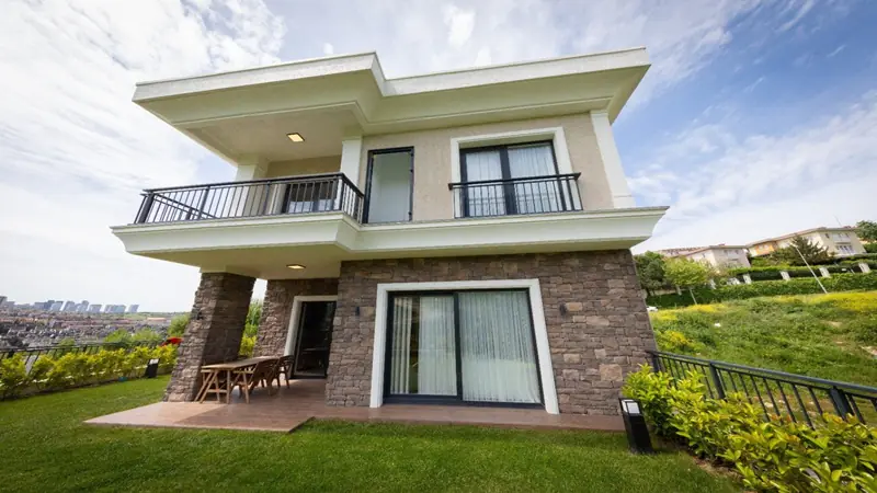 Alya Bahçe Başakşehir satılık villa fiyatları Alya Bahçe Başakşehir, İstanbul Başakşehir Bahçeşehir 1. Kısım Mahallesi’nde modern