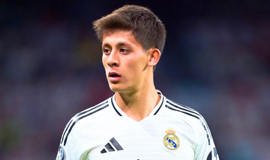 Arda Güler, Real Madrid’in Athletic Bilbao’yu 4-2 yendiği maçta 73.