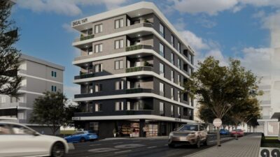 Arslan Apartmanı 2, Tekirdağ Çerkezköy Kızılpınar Gültepe Mahallesi’nde modern mimariyle