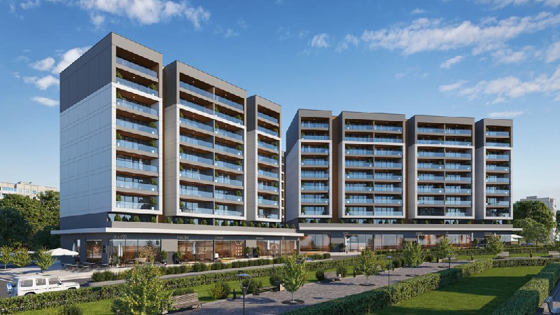 Aryap Vitrin Bursa projesi modern yapısı ve ferah yaşam alanlarıyla