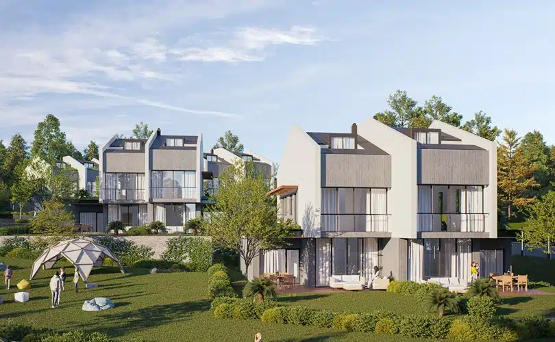 As Uskumruköy projesi İstanbul Sarıyer’de yer almaktadır. Projede villa tipleri
