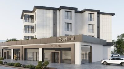 Asland Park, Eskişehir Tepebaşı Zincirlikuyu Mahallesi’nde modern mimariyle hayata geçirilmektedir.
