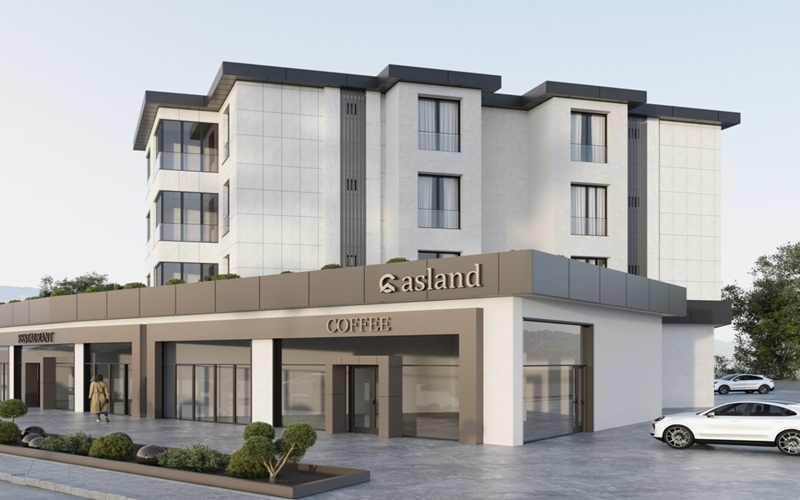 Asland Park, Eskişehir Tepebaşı Zincirlikuyu Mahallesi’nde modern mimariyle hayata geçirilmektedir.