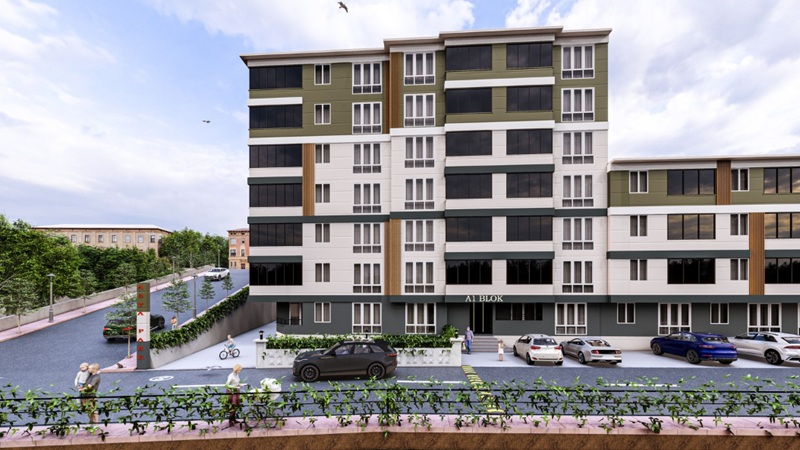 Asya Park Sitesi, Tokat Niksar Kültür Mahallesi’nde modern mimariyle hayata