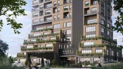 Ataşehir Angel City projesi Barbaros Mahallesi’nde Palladium AVM karşısında yükseliyor.