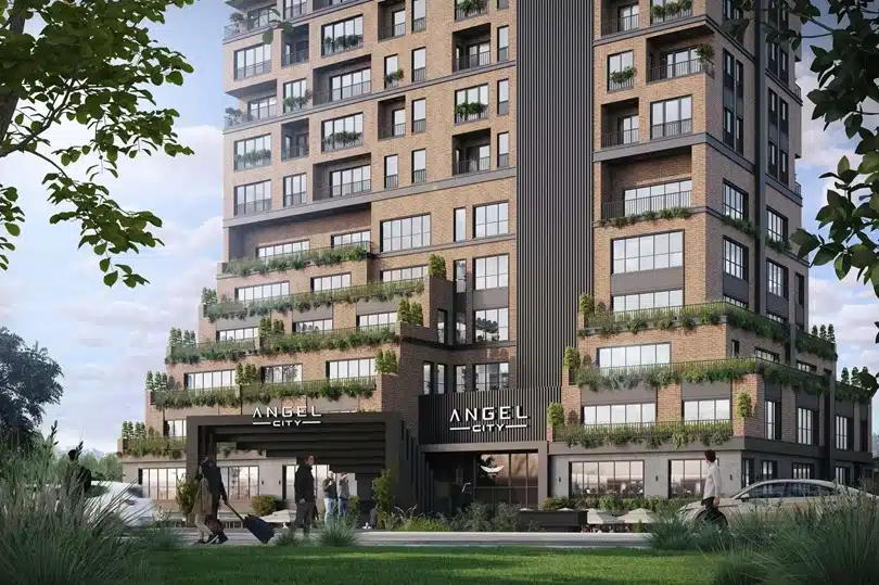 Ataşehir Angel City projesi Barbaros Mahallesi’nde Palladium AVM karşısında yükseliyor.