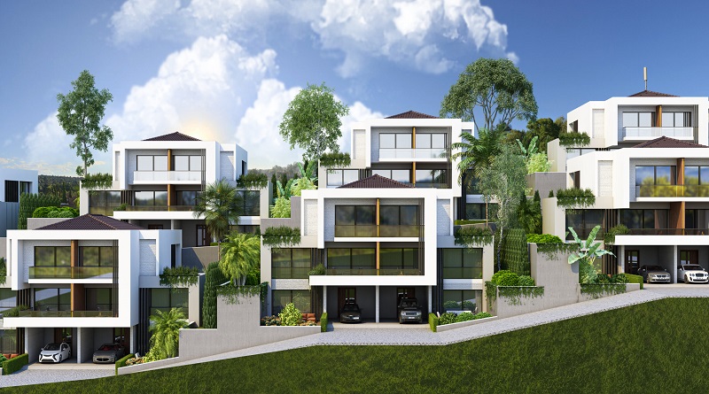 Atınç Premium Villaları projesi doğa ile iç içe konumda, özenle