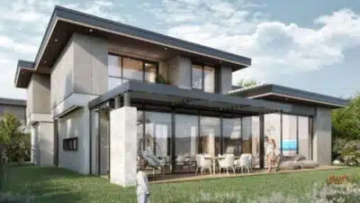 Ankara’nın İncek bölgesinde yükselen Avend Fera Villa projesi, doğayla iç