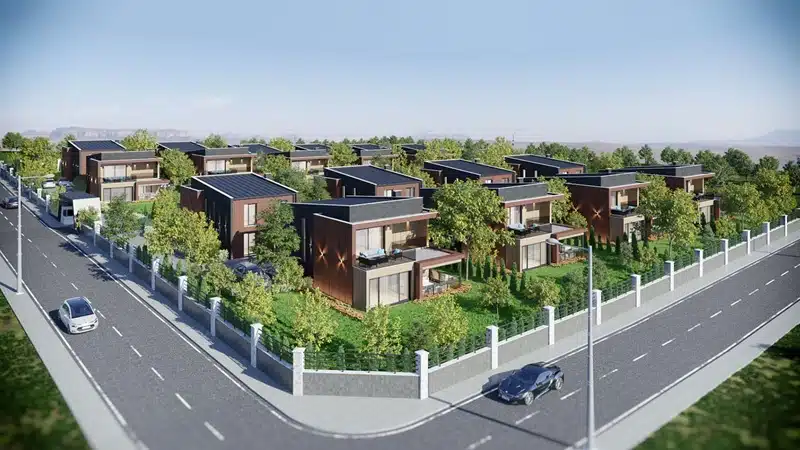 Azem Vistazem, Ankara Etimesgut Yeni Bağlıca Mahallesi’nde modern mimariyle hayata