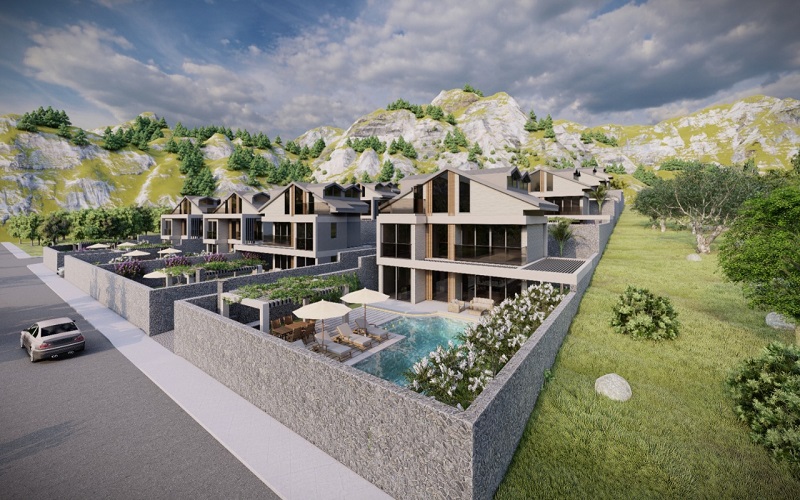 Ba Mendos Villaları konut projesi ayrıcalıklı özellikleri ve konforlu yapısı