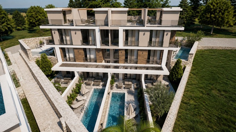BaVadi Villaları, Antalya Kaş Kalkan’da doğa ve deniz manzaralı konumda