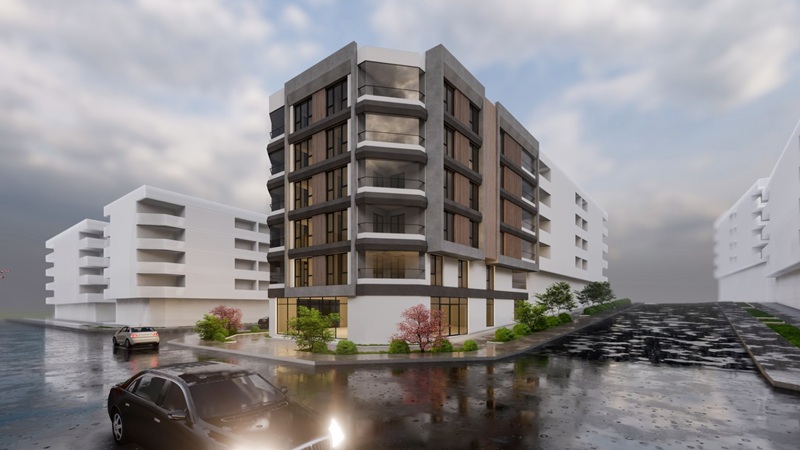 Balaban Apartmanı, Samsun Alaçam Alparslan Mahallesi'nde modern mimariyle hayata geçirilmektedir.