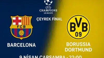 UEFA Şampiyonlar Ligi çeyrek finali, futbolseverlerin heyecanla beklediği dev bir