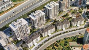 Fuzul Grup tarafından Emlak Konut GYO güvencesiyle inşa edilen Başakşehir