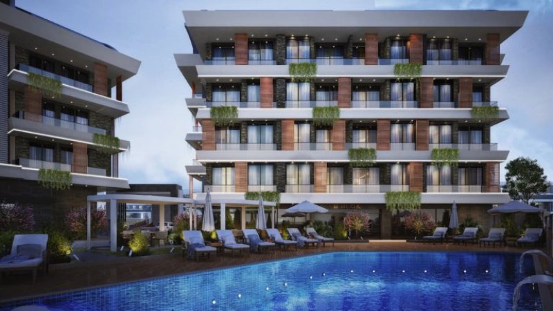 Begonia Garden Alanya projesi lüks yapısı ve ferah yaşam alanlarıyla