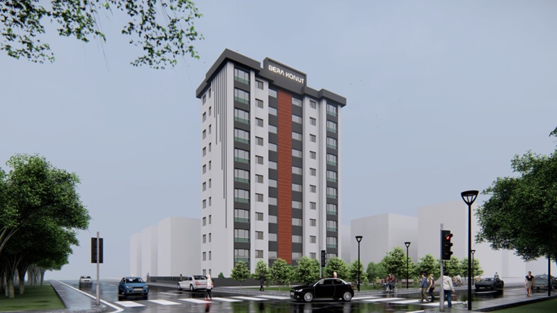 Bera İpekyolu, Kayseri Melikgazi Fatih Mahallesi’nde modern mimariyle hayata geçirilmektedir.