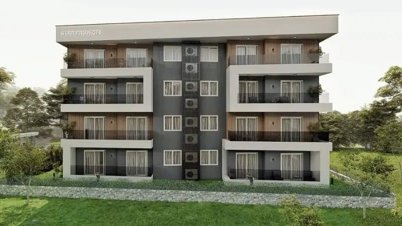 Berr Hills Residence projesi panoramik deniz manzarası ve muhteşem dağ