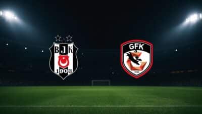 Beşiktaş Gaziantep FK maçı öncesi kadrolar netleşti, istatistikler dikkat çekti.
