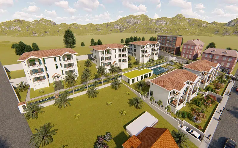 Beyaz Konaklar Gümüştepe konut projesi modern yapısı ve lüks yaşam