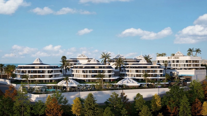 Beyzade Resort, Antalya Alanya Demirtaş Mahallesi’nde Bey Property tarafından hayata