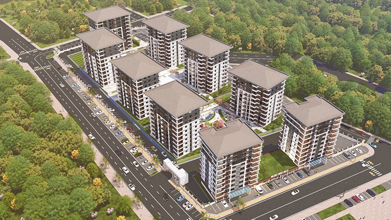 Bilgin Vega Hills, Ordu Altınordu Karşıyaka’da modern mimariyle hayata geçiriliyor.