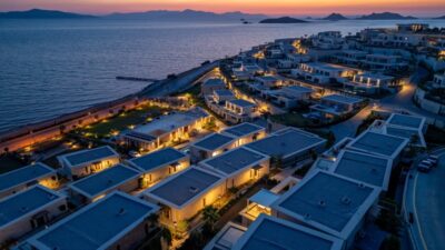 Bodrum Mavi Arya, Muğla Bodrum Turgutreis Mahallesi’nde denize sıfır konumuyla