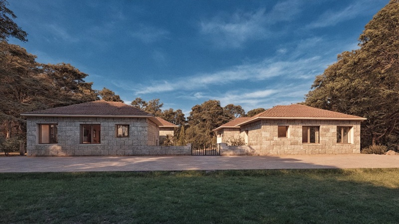 Büyükanafarta Taş Evler, Çanakkale Eceabat Büyükanafarta Köyü’nde özgün mimariyle hayata