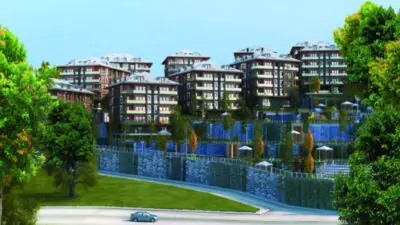 Çamlıca Konakları, İstanbul Üsküdar Burhaniye Mahallesi’nde modern mimariyle hayata geçirilmektedir.