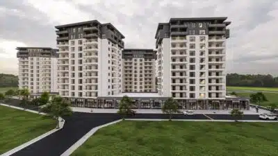 Çelebi Podyum projesi, 3+1 ve dubleks daire seçenekleri, geniş sosyal