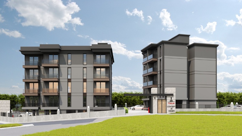 Concept 36 Kemer, Zonguldak Ereğli Kırmacı Mahallesi’nde modern mimariyle hayata