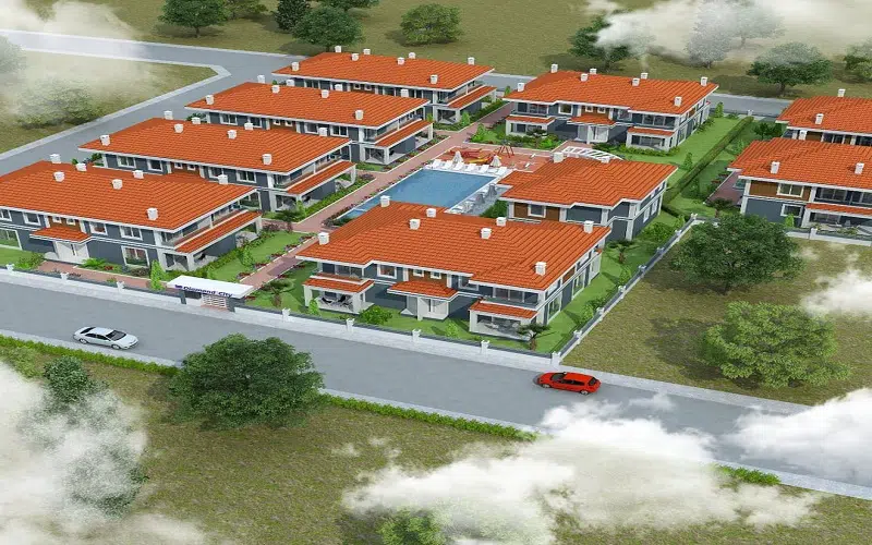 Muğla İli, Dalaman İlçesi, Karaçalı Mahallesi’nde konut projesi hayata geçirilmektedir.