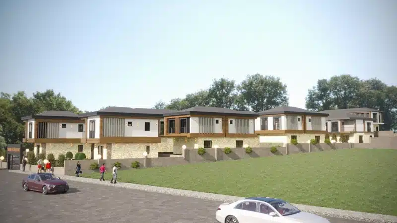 Diamond Port Foça, İzmir Foça Cumhuriyet’te modern mimariyle hayata geçiriliyor.