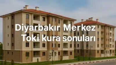 Diyarbakır Toki kura sonuçları belli oldu! Canlı Yayın ve Detaylar