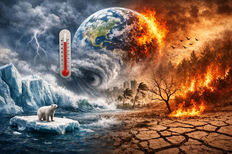 Dünya Meteoroloji Örgütü uyardı! İklim sistemi tarihteki en dengesiz dönemine girdi Dünya Meteoroloji Örgütü, iklim sisteminin gözlem tarihindeki en dengesiz dönemine