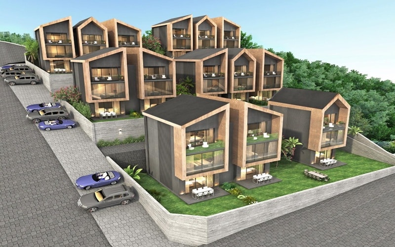 Duru Park Country 3, Kocaeli Başiskele Bahçecik Kılıçarslan Mahallesi’nde modern