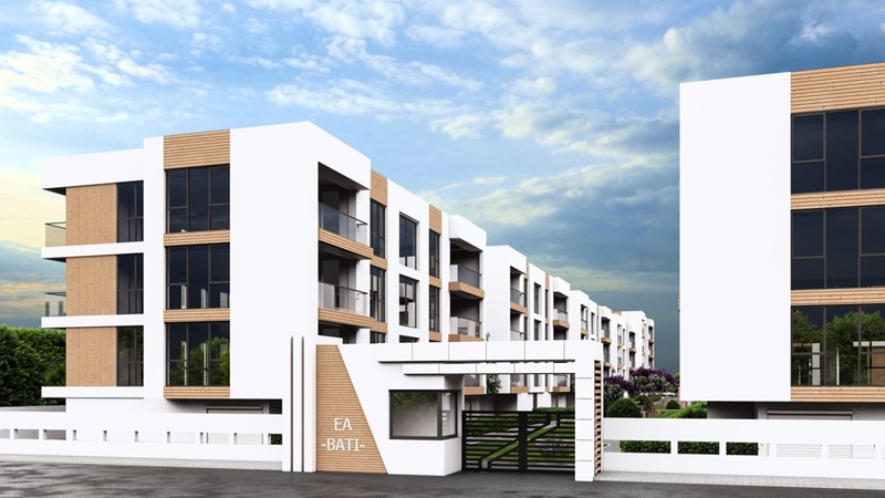 EA Batı-1 Konutları, Eskişehir Tepebaşı Batıkent Mahallesi’nde modern mimariyle hayata