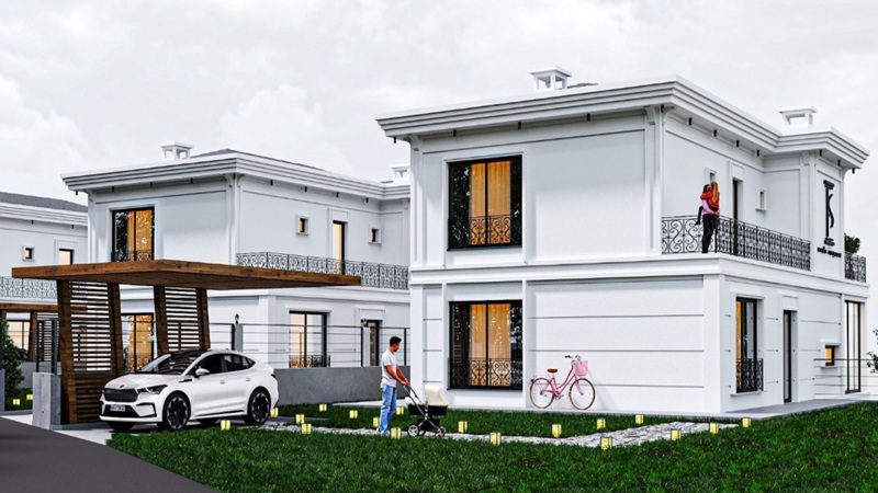 Efes Villaları Melikgazi, Kayseri Melikgazi Kazımkarabekir Mahallesi’nde modern mimariyle hayata