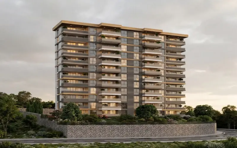 Elza Yaşam Konutları Etap 1, modern mimariyle hayata geçirilmektedir. Projede