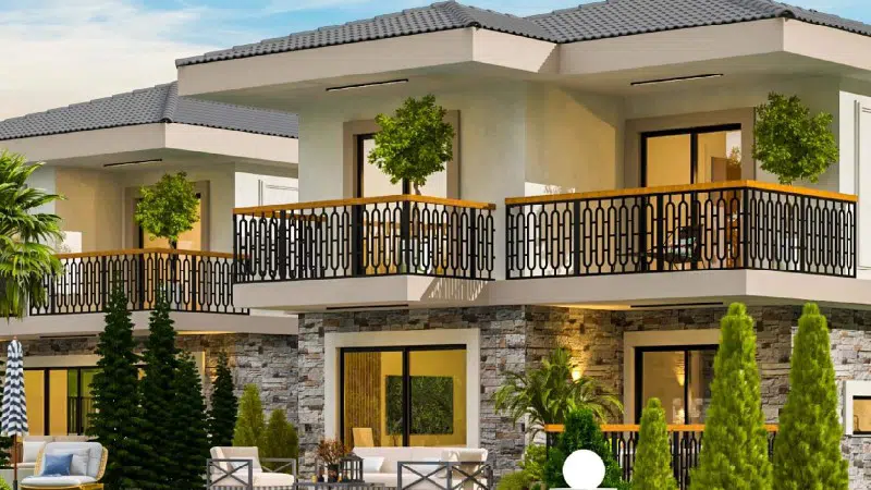 Enar İnşaat Bircis Villaları projesi geniş özellikleri ve modern mimari