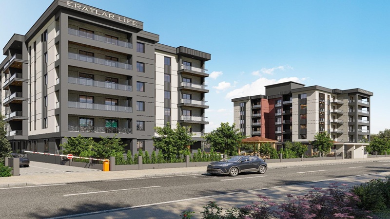 Eratlar Life, Çanakkale Merkez Karacaören Köyü’nde modern mimariyle hayata geçirilmektedir.