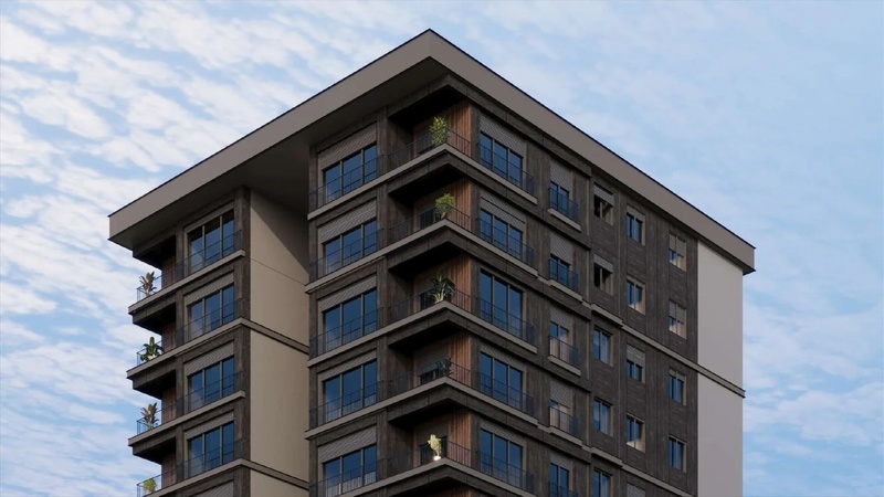 Erciyes Apartmanı, İstanbul Kadıköy Erenköy Mahallesi’nde modern mimariyle hayata geçirilmektedir.