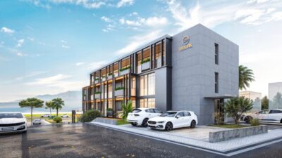 Ertürk Yalı, İzmir Aliağa Yalı Mahallesi’nde modern mimariyle hayata geçirilmektedir.